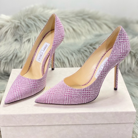 Jimmy Choo Shoes - Jimmy Choo Love 100 candyfloss glitter pump size 38